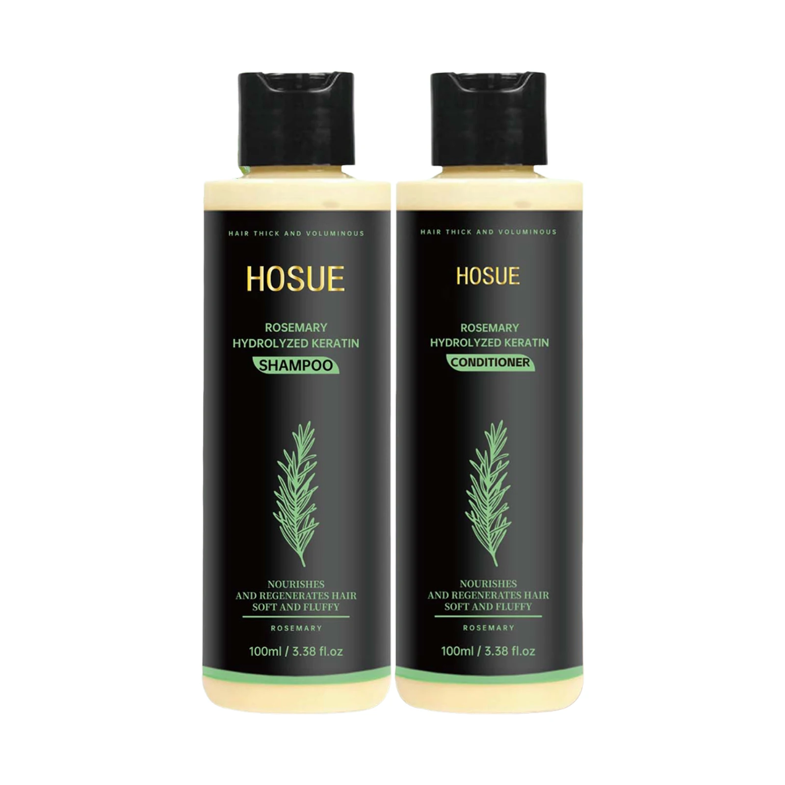 Rosemary Hair Care Shampoo Conditioner Set Gentle Anti-dandruff Oil Control Refreshing Scalp Cleansing Hair Volumizing Care view 6