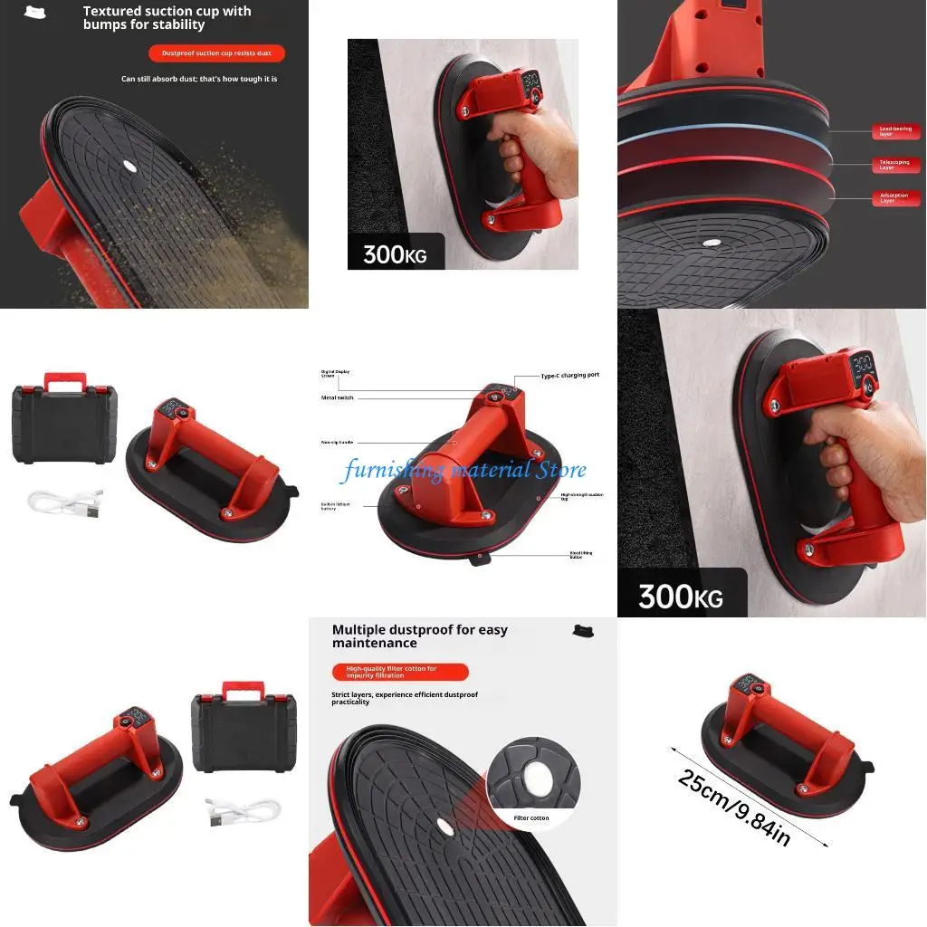 

Y5GD Shockproof Vacuum Lifting Machine 573lbs Carrying Capacity Reinforced ABS Material For Tile Installation