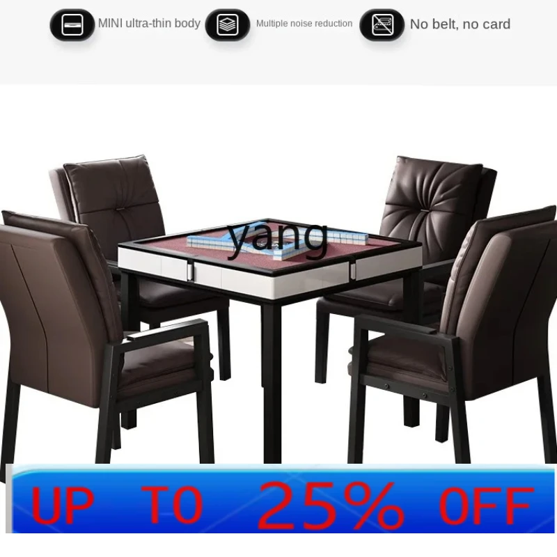 

jq [High-End Rotorcraft] Automatic Dining Table Dual-Use Mahjong Table