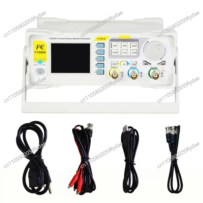 

Suitable for 100MHz Function Signal Generator DDS Dual-channel Function Signal/ Generator Pulse Signal Source FY6900