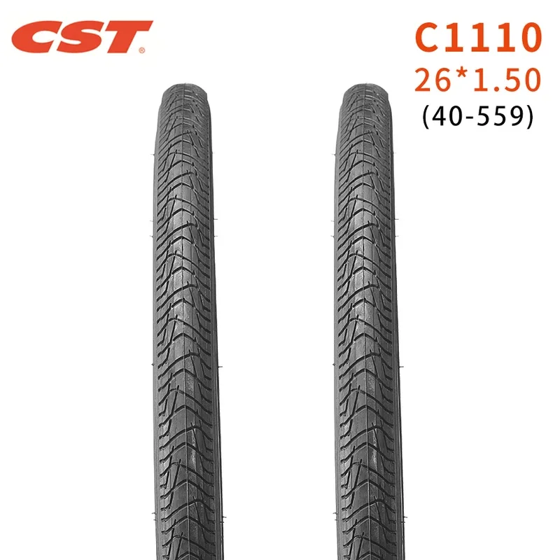 CST C1110 700x38C Mountain Bike Tires 26inch MTB Bicycle Parts 40-559 26*1.50 wear resistant  City Classic Bike tyre