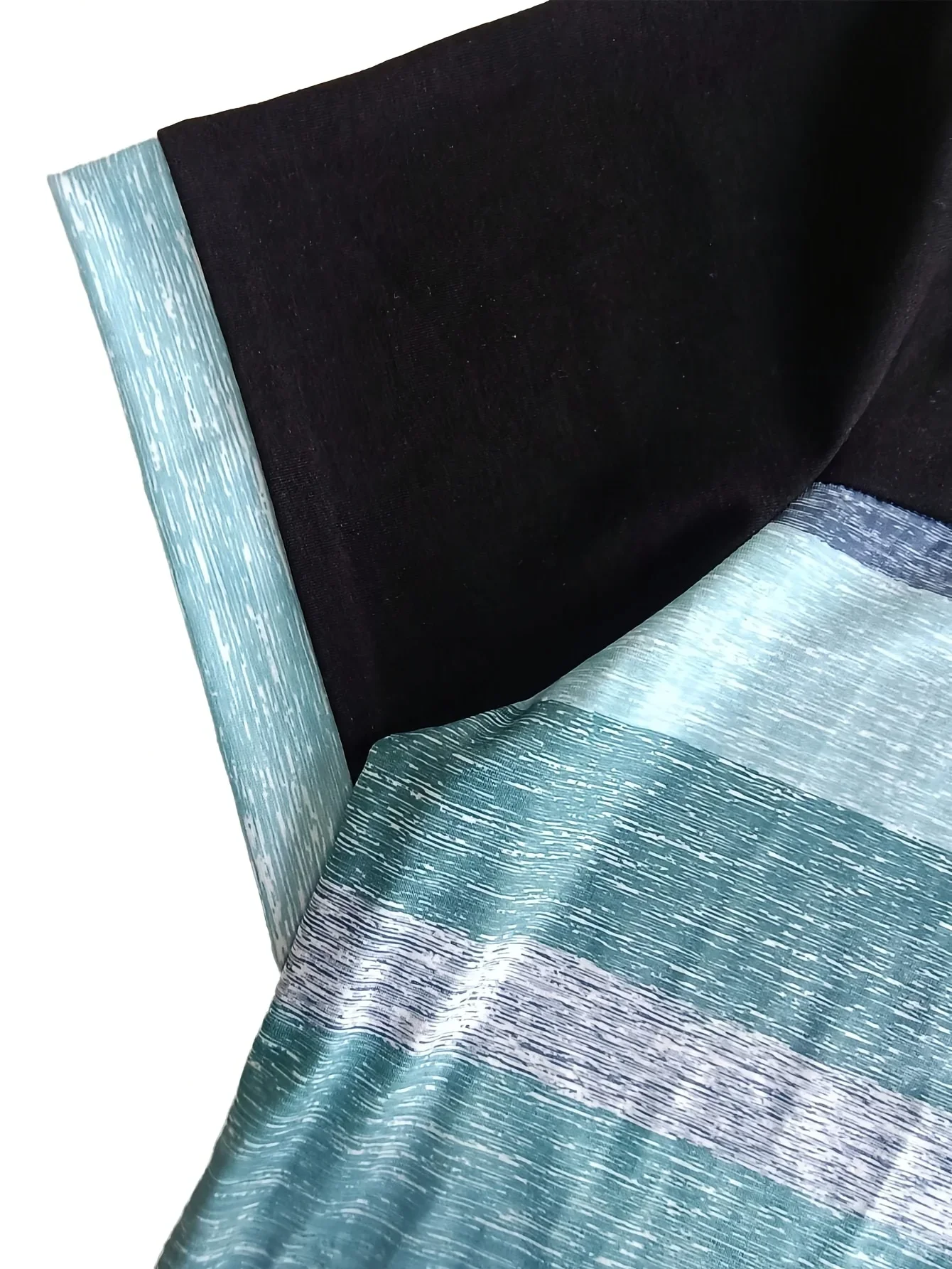 Moda damska w dużych rozmiarach 1XL-5XL, koszulka z nadrukiem, damska koszulka codzienna z kontrastowymi paskami, krótki rękaw.