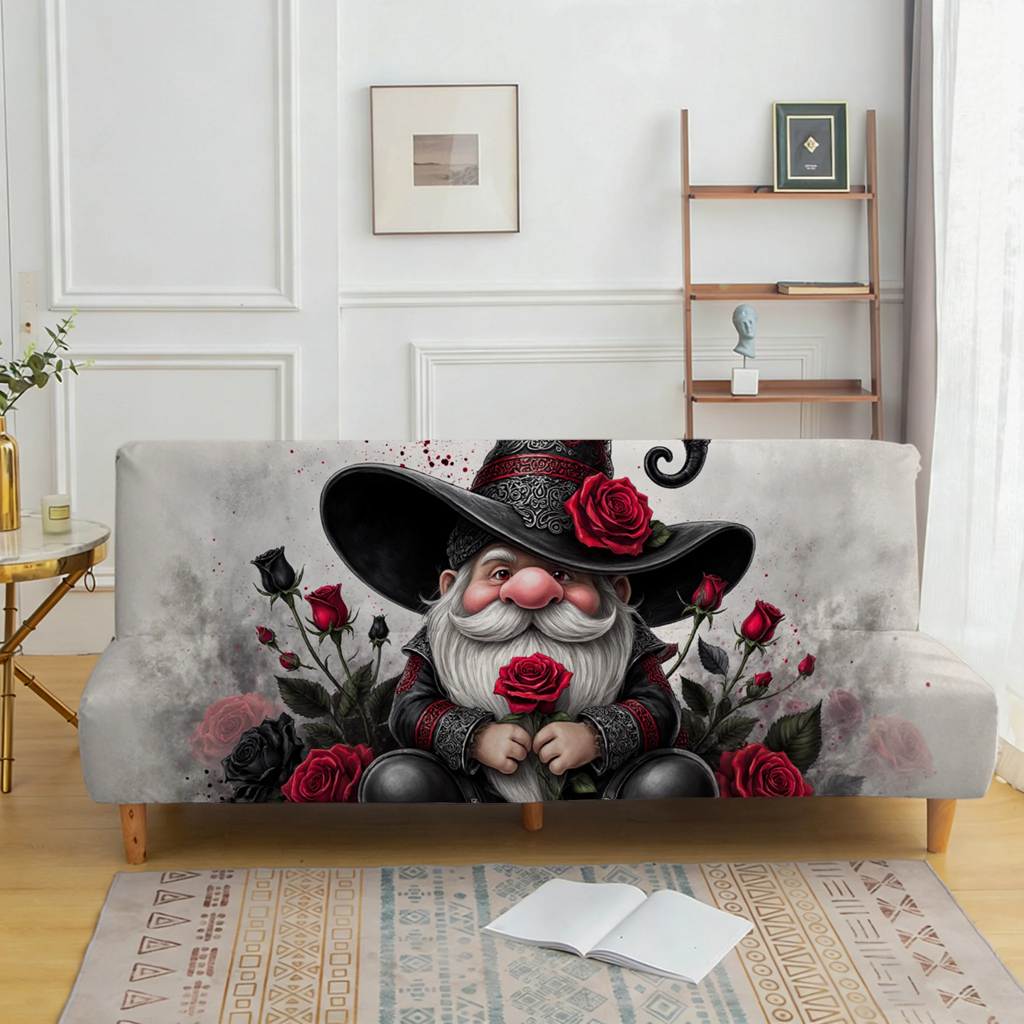 

Эластичное покрывало для дивана Rose Goblin, подходит для различных стилей домашнего декора, легко устанавливается, можно стирать в машине.