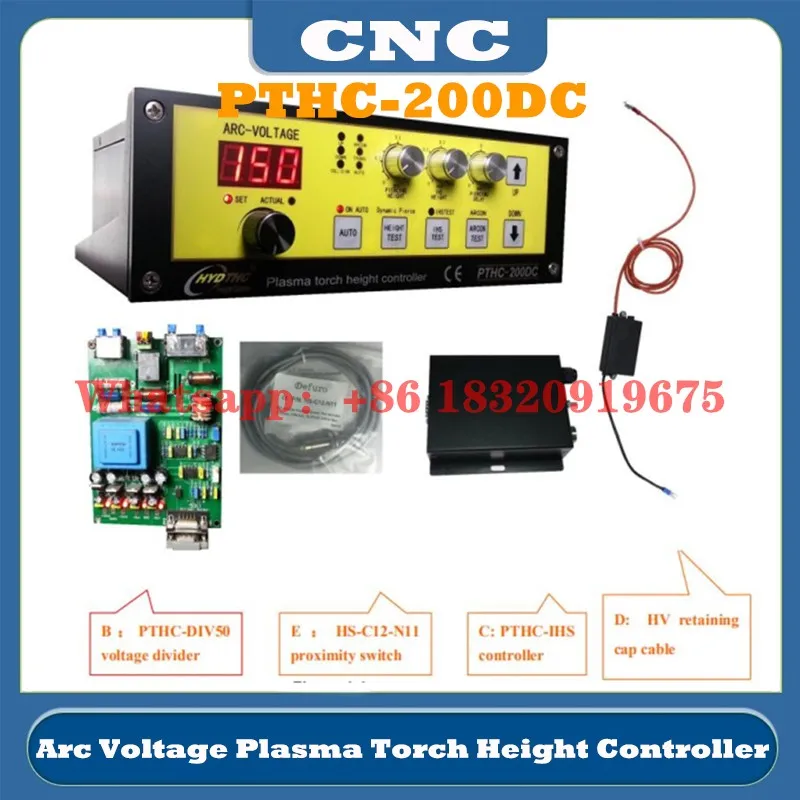 The latest HYD PTHC-200DC CNC Regulator of Height Arc Voltage Plasma Torch Height Controller plasma cutting machine Cyclmotion