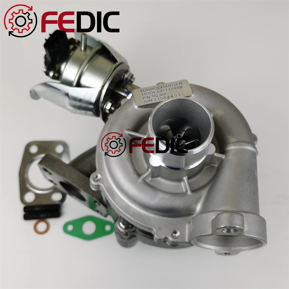 

GT1544V 762328 31319528 1685819 0375N1 Turbo charger for Citroen C2 C3 C4 C5 Peugeot 307 308 1.6 HDi MFS Upgrade Turbocharger