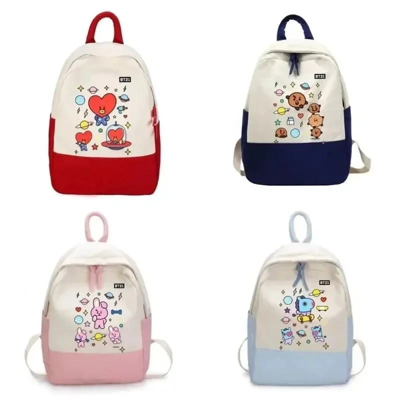 In Stock Anime Peripherals Tata Cooky Cute Cartoon Schoolbags for Male and Female Students Korean Style Backpack Student Gifts