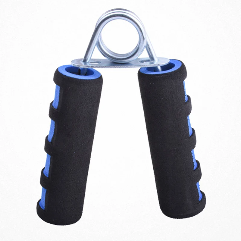 Gripper A-type Two-tone Foam Handle Home Fitness Finger Exercise Spring Steel Sponge Grip Fitness Equipment Spring Tension Grip