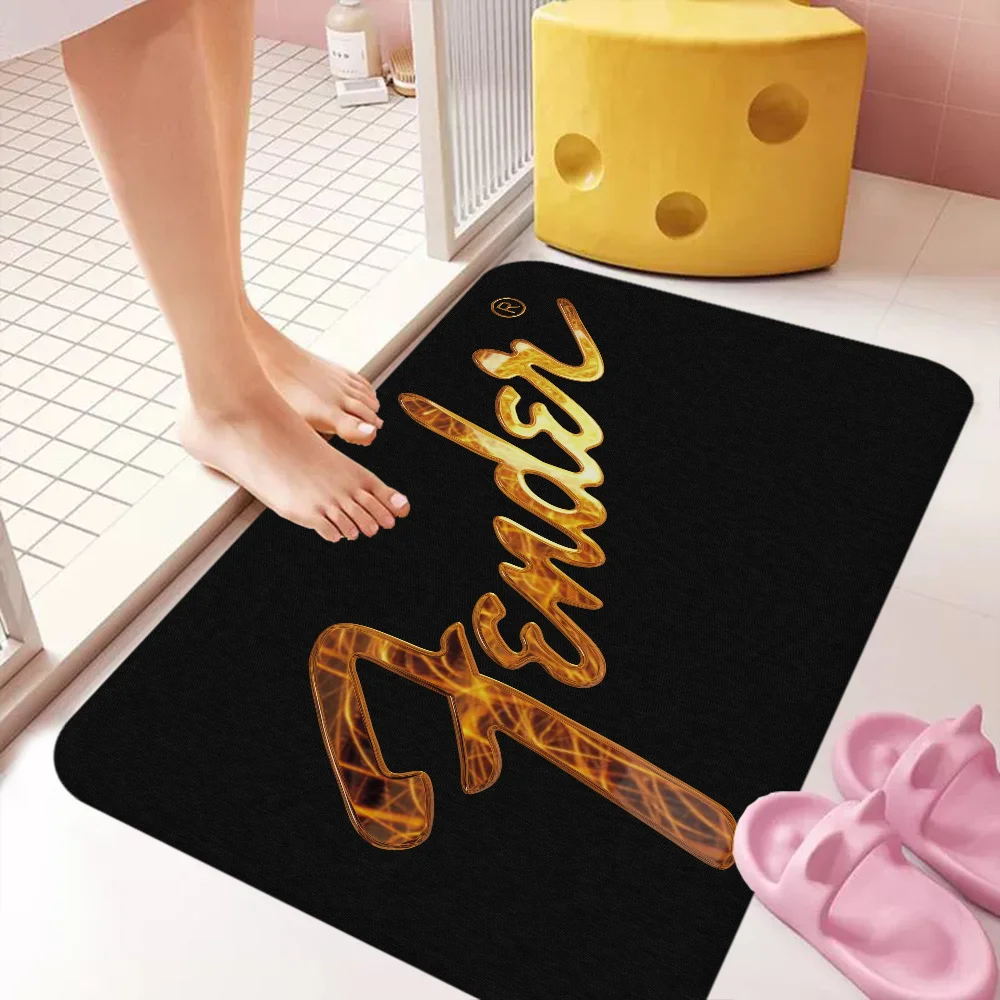 Fender Floor Mat Non-Slip Laundry Room Mat Laundry Decor Balcony Child Living Room Bedside Mats