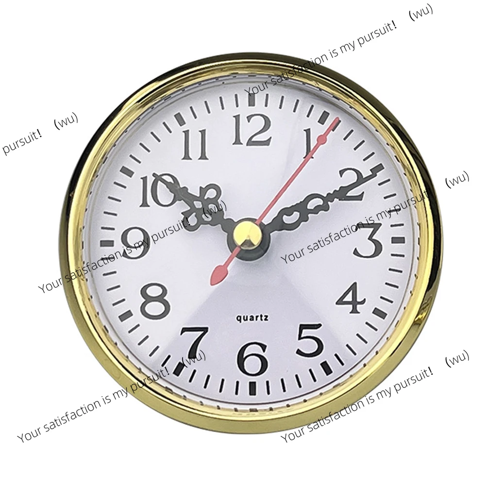 1Pcs 80mm Elegant Quartz DIY Clock Accessory Movement Round Clocks Round Clock Head Insert Repair Part Home Decor