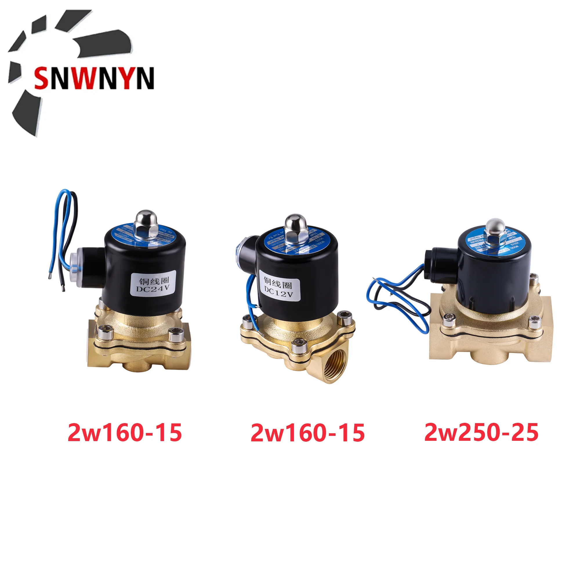 Brass Electric Solenoid Valve  1/2