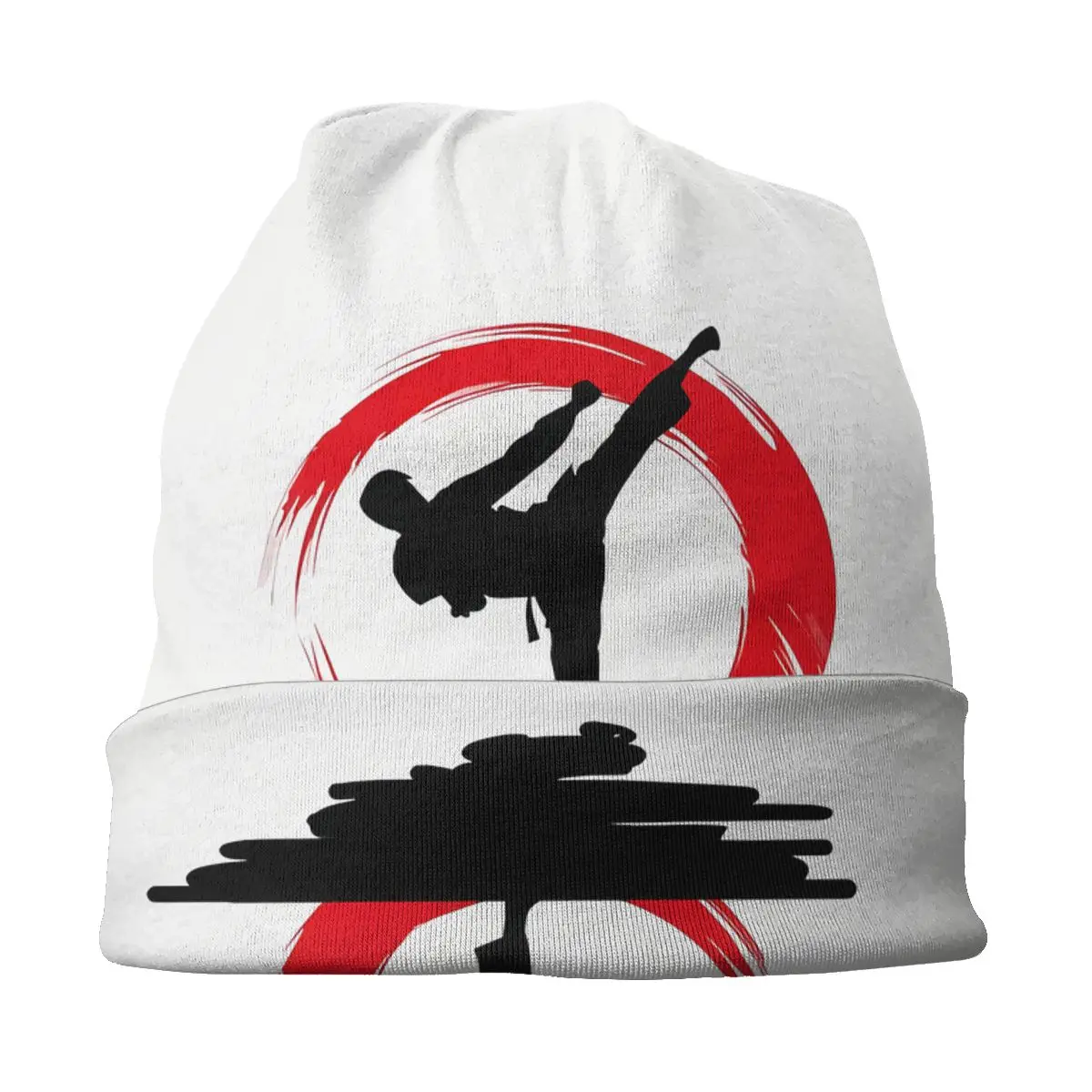 Karate Kyokushin Thin Skullies Beanies Caps People Hat Sport Sports Bonnet Hats for Men Women