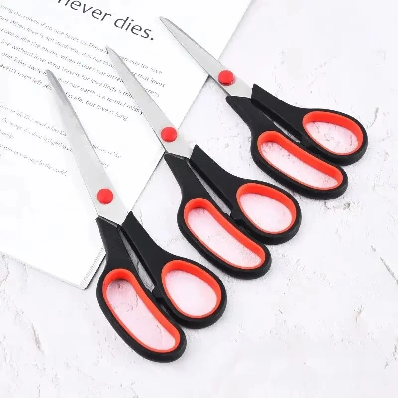 3pcs Stainless Steel Sewing Scissors Professional Tailor Scissors Multifunctional Office Scissors For School Student Stationery