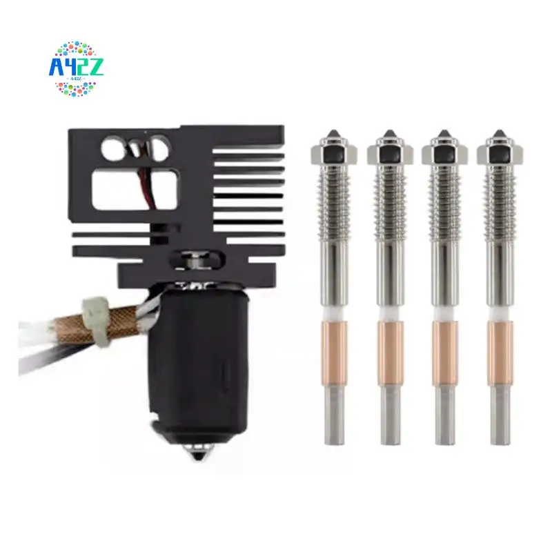 

A42Z-Hot End Set For QIDI Q2 Q2 Combo 3D Printer Bimetallic Quick Replacement Nozzle 0.2/0.4/0.6/0.8Mm For QIDI Q2 Hotend
