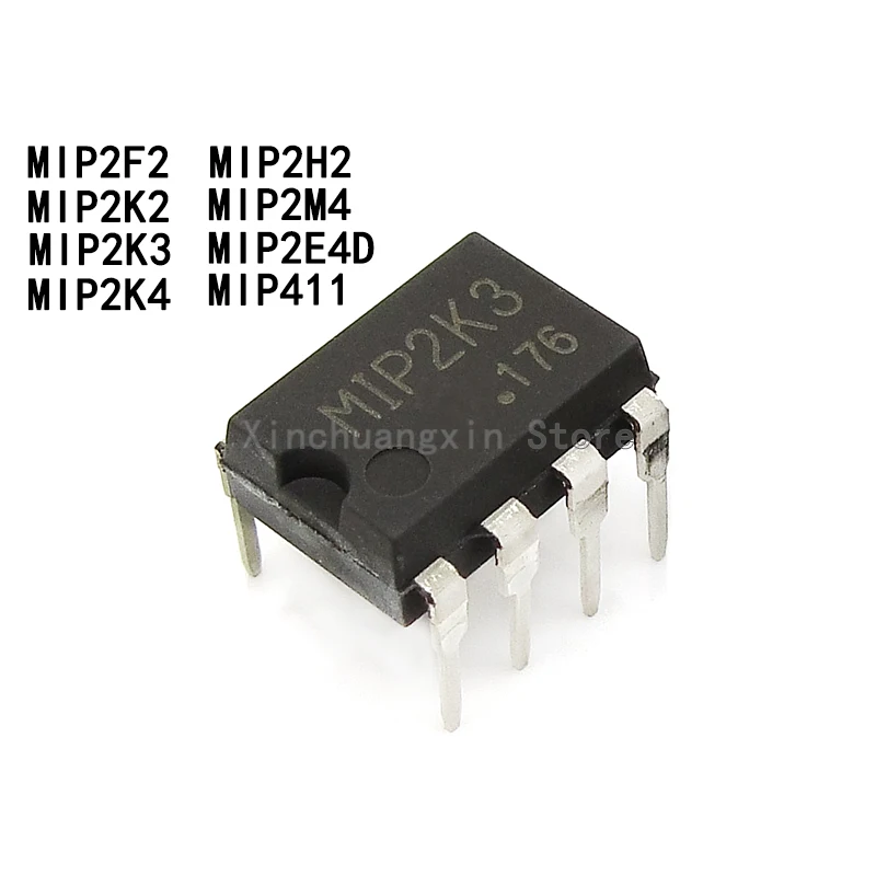 5PCS/LOT MIP2F2 MIP2K2 MIP2K3 MIP2K4 MIP2H2 MIP2M4 MIP2E4D MIP411 DIP-7 LCD power management chip