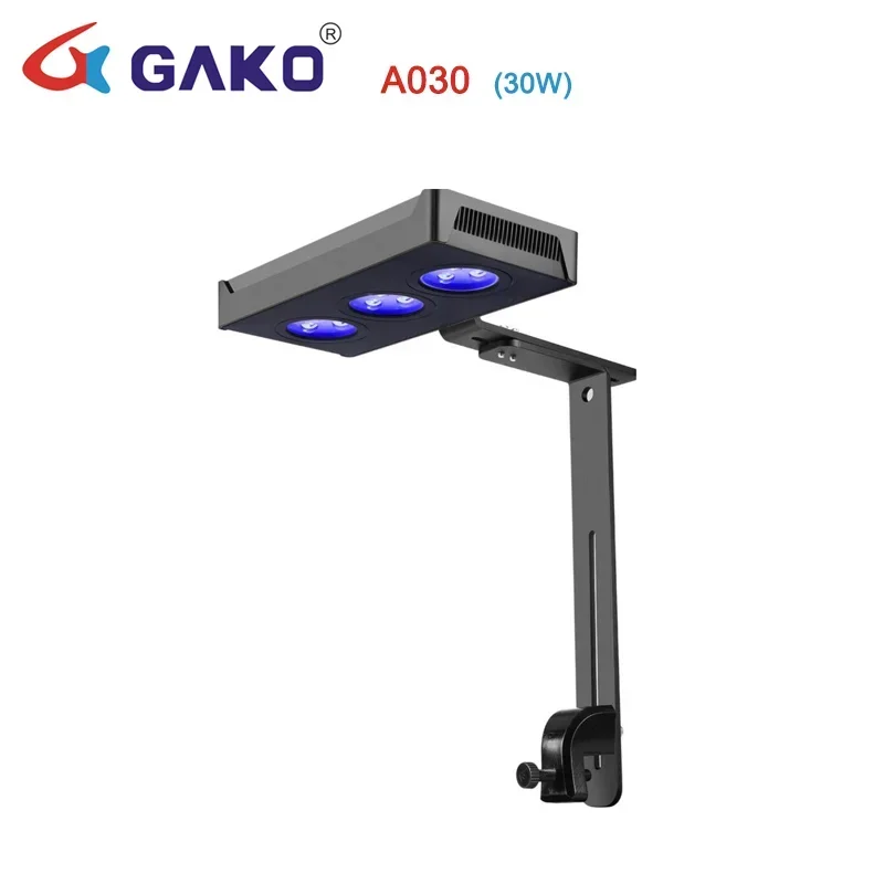 GAKO 30W 52W 75W LED Aquarium Light Dimmable Full Spectrum For Coral Reef Grow Fish Tank LED light marine sea tank coral SPS LPS