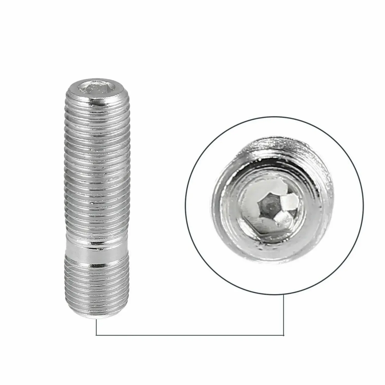 Pernos de rueda extendida de conversión, Kit adaptador de tornillo de alta calidad (M12x1.25,M12x1.5,M14x1.25,M14x1.5), 1 unidad