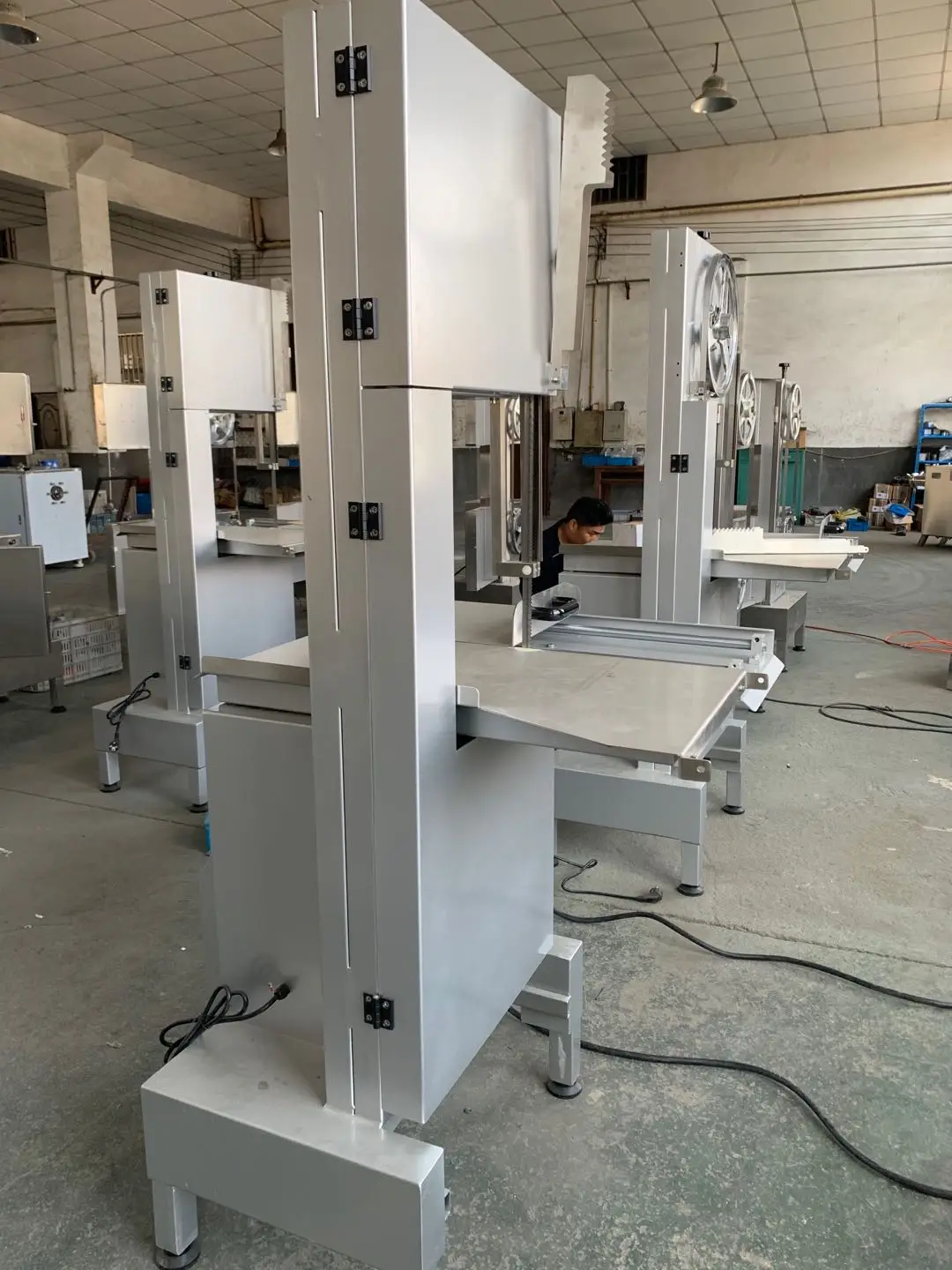 Mesin Gergaji Tulang Listrik Mesin Pemotong Daging Mesin Gergaji Tulang untuk Dijual Daya Besar 3000w JG-400