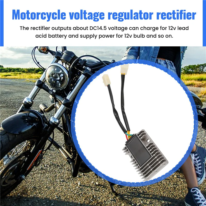 A33K-Motorcycle Regulator Rectifier For KYMCO Downtown 125 200 300 People 125 200 250 300 Quannon150 DINK 200 Regulator Rectifie view 5
