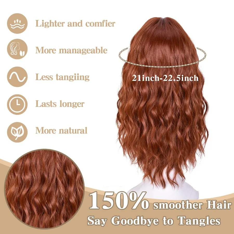 باروكات جينر قصيرة مموجة للنساء مقاس 18 بوصة، باروكة بوب مموجة مع الجزء الأوسط من الدانتيل الأمامي لخط الشعر الطبيعي والحفلات اليومية #4