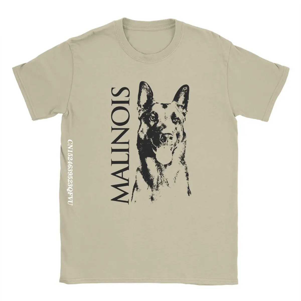 Malinois Dog Belgian Shepherd Mechelaar Oversized T Shirt Men Cotton Novelty T-Shirt EMO T Shirts Graphic Alternative Clothing