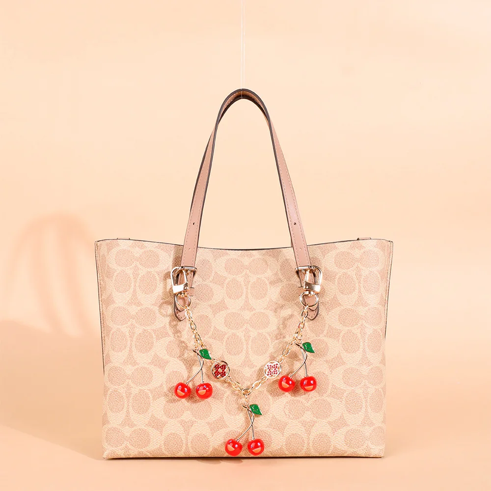 زهر الكرز حقيبة سلسلة بدلاية القوس القلب المينا الهاتف سحر حقيبة كروسبودي تمديد حزام التبعي #1