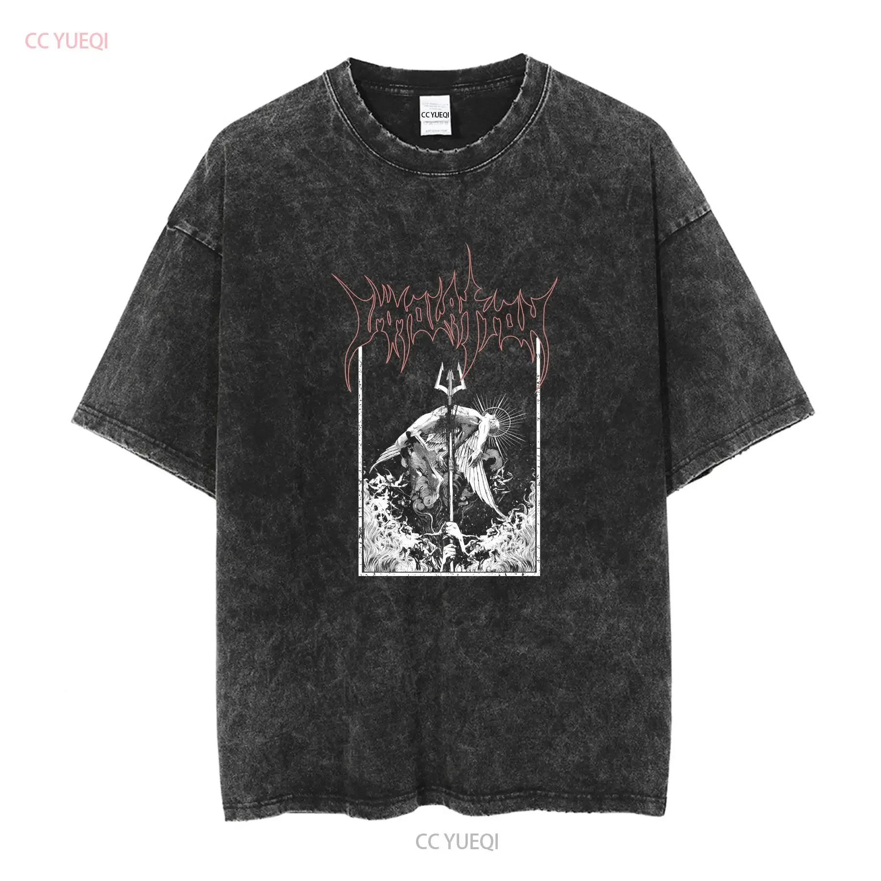 IMMOLATION ATONEMENT SHIRT TOUR DEATH METAL BLOOD INCANTATION MORBID ANGEL long or short sleeves vintage Washed fashion graphic