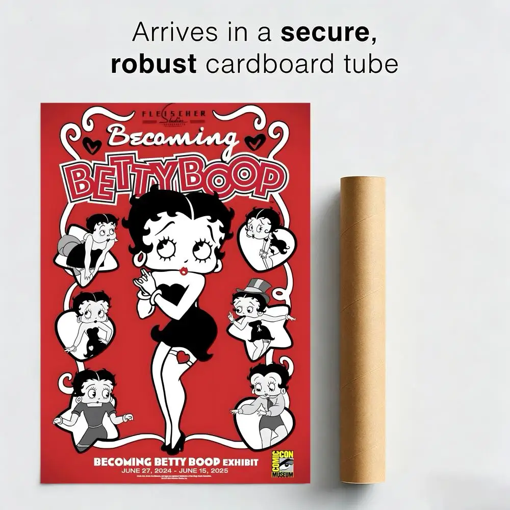 B-Betty Boop-S Poster Wall art print art suitable for living room bedroom bar parlor home decoration gift view 6