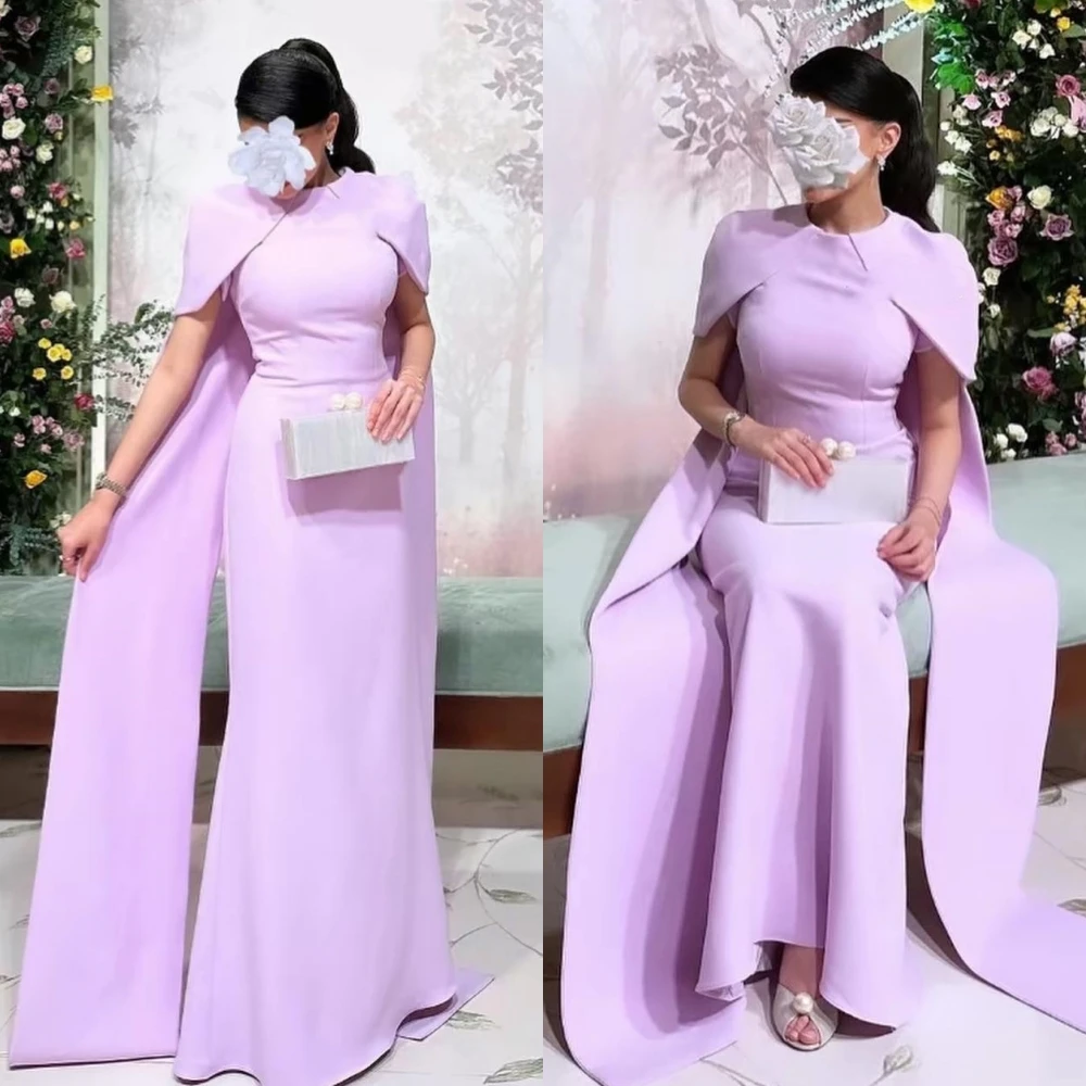 Customized Jiayigong     s Draped Engagement A-line Jewel Bespoke Occasion Gown Long es