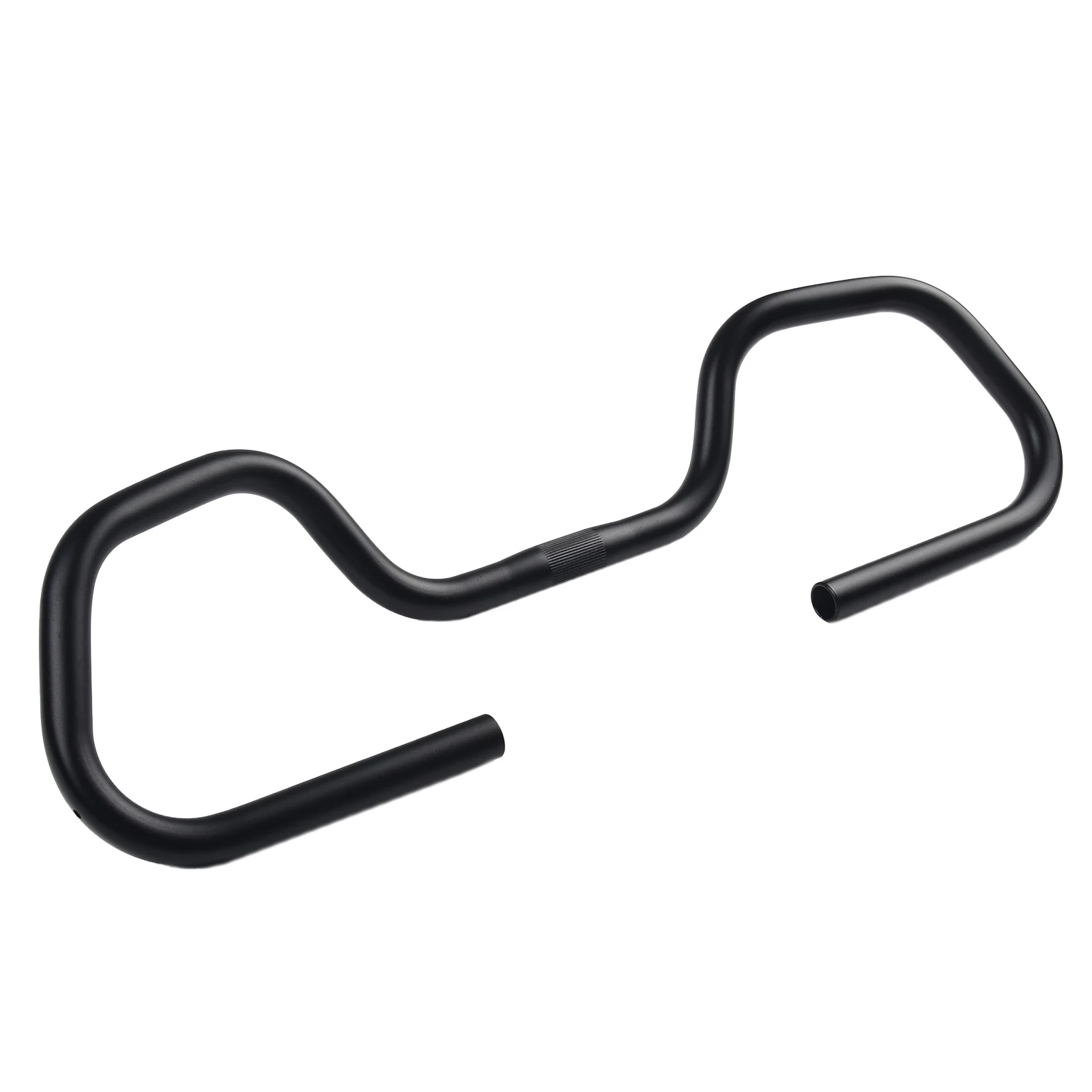 

25.4mm Clamp Diameter Aluminium Bike Handlebar 31.8mm Clamp Diameter 5 Degrees Backsweep For Road Bike Trekking