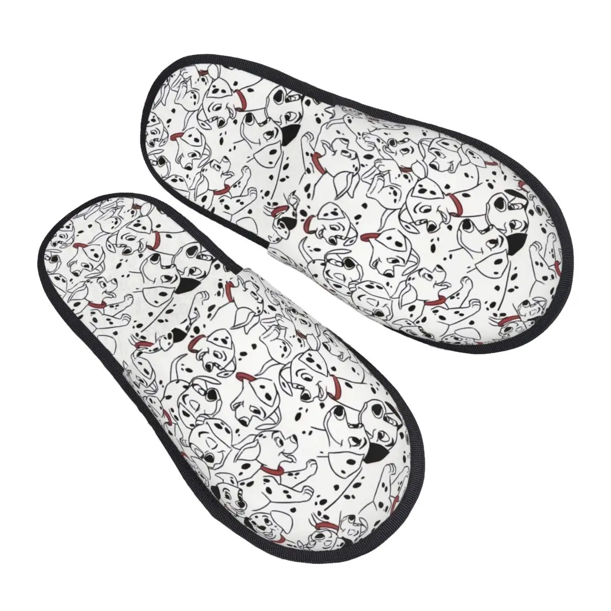 

Тапочки из пены с эффектом памяти на заказ, сто и один 101, далматинец, женские удобные теплые домашние тапочки с анимированными рисунками