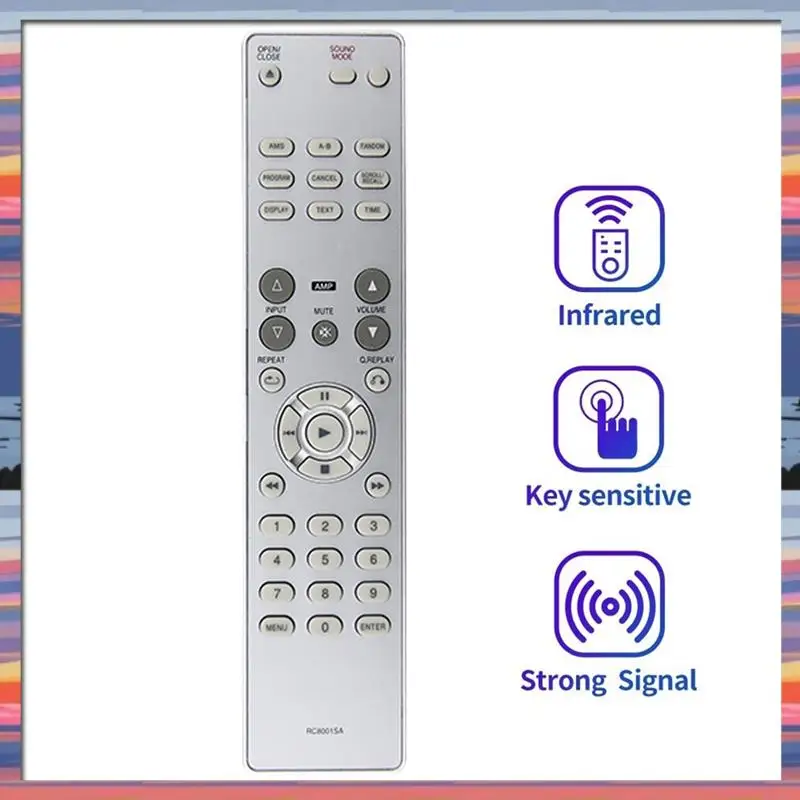 Winter Essential Replace RC8001SA Remote Control For Marantz Super Audio CD Player SA8001 307010005000M 307010005000