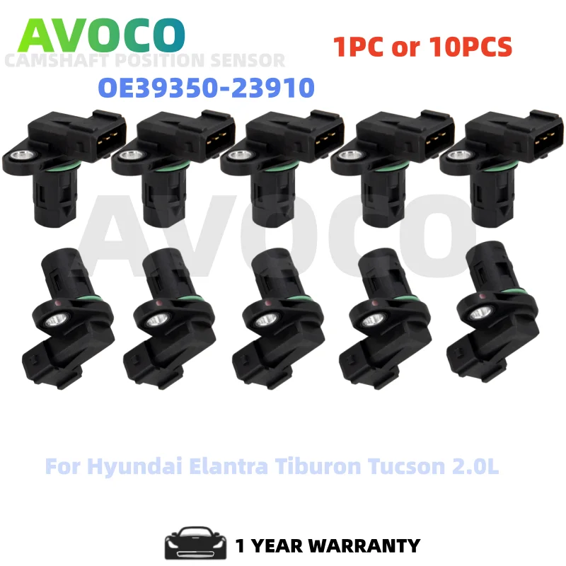 

Датчик положения распределительного вала 3935023910 (1 шт. или 10 шт.) для Hyundai Elantra, Tiburon, Tucson 2.0L, для Kia Sportage, Spectra 39350-23910