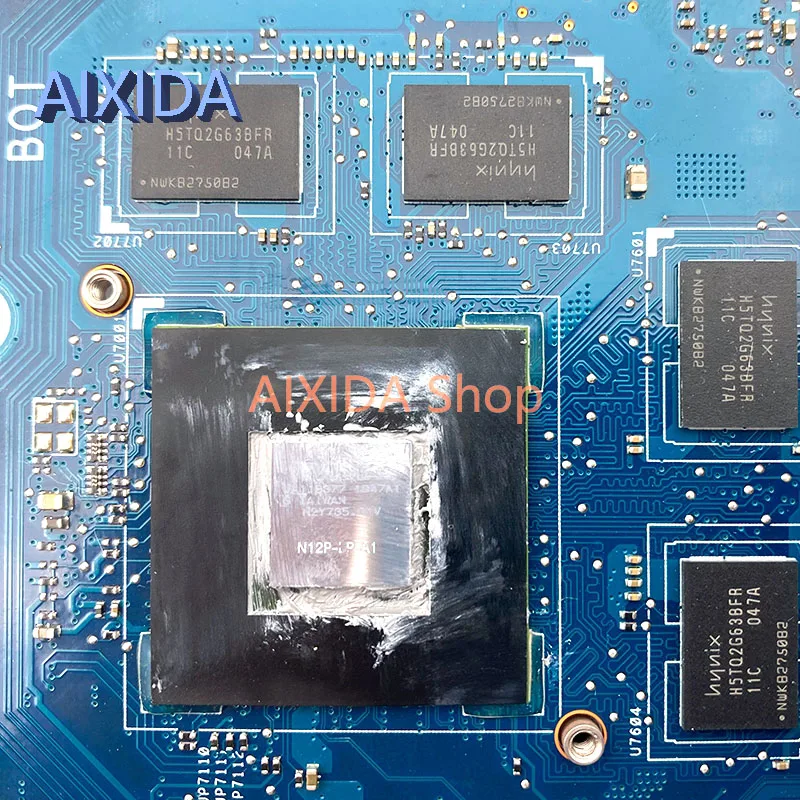 Imagem -05 - Aixida H000034860 H0000333450 H000032390 pn 08n10na1j0 para Toshiba por Satélite L770 L775 Laptop Motherboard Hm65 Ddr3 Gt525m Gpu