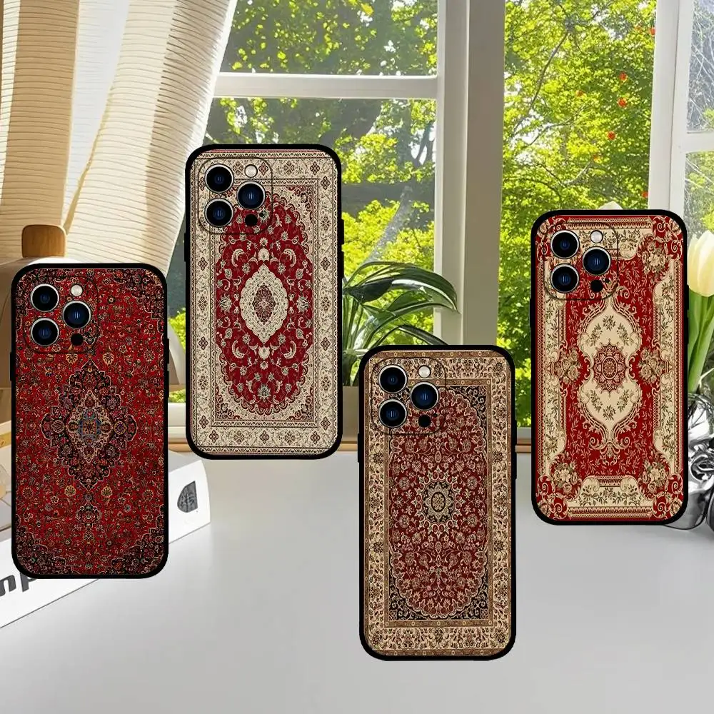 

Chinese Floral Patterns Phone Case Soft TPU Skin-Friendly For IPhone 17/16/15/14/13/12/11 Series: PRO, MAX, PLUS ,Mini