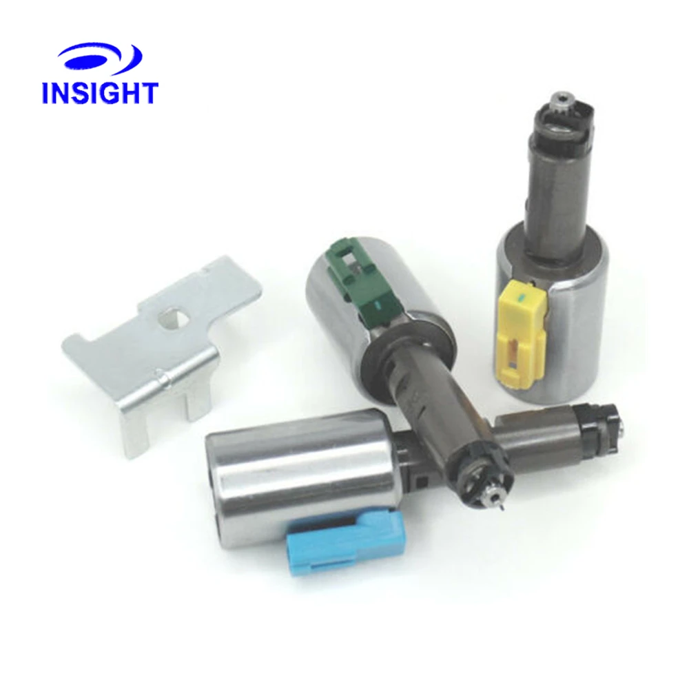 Juego de válvula solenoide lineal de transmisión, piezas de coche de caja de cambios, AW55-50SN, AW55-51SN, AW235, RE5F22A, para Volvo Saab, Alfa,