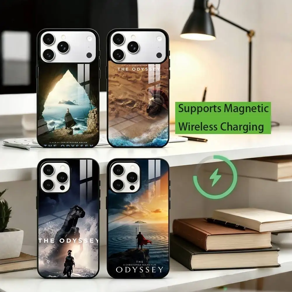 

The movie T-The Odyssey Phone Case For iPhone17,16,15,14,13,12,11 Plus,Pro Allows magnetic wireless charging