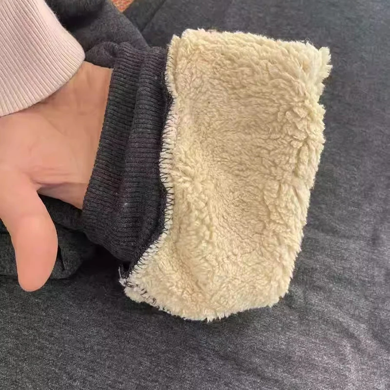 جديد الرجال الصوف السراويل الشتاء عارضة الدافئة Sweatpants في الهواء الطلق يندبروف الجري عداء ببطء الرياضة رياضة السراويل بلون تجريب بانت