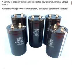 (1pcs)400v4700uf Brand-new Jianghai Capacitor CD135 Full Series Inverter Electrolytic Capacitor 6800uf 3300uf