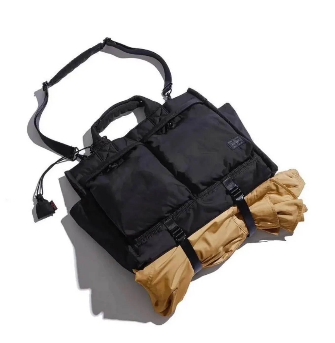 

Port tote classic matte nylon shoulder messenger bag casual tote