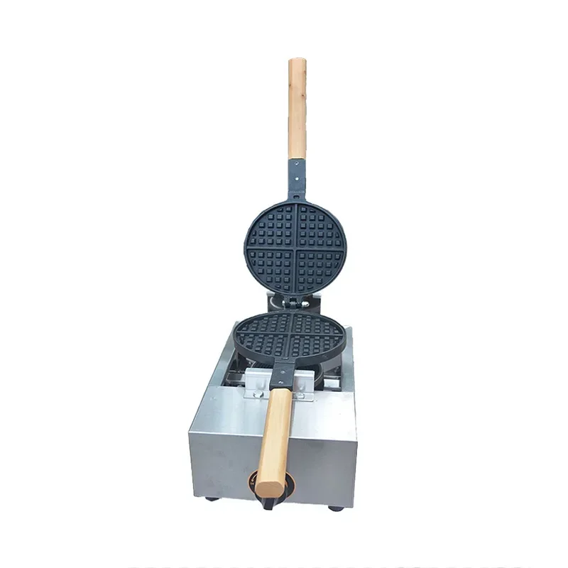Commercial Gas Waffle Stove Waffle Maker Scones  Lattice Q CrepeMuffin  Stall Snack Equipment