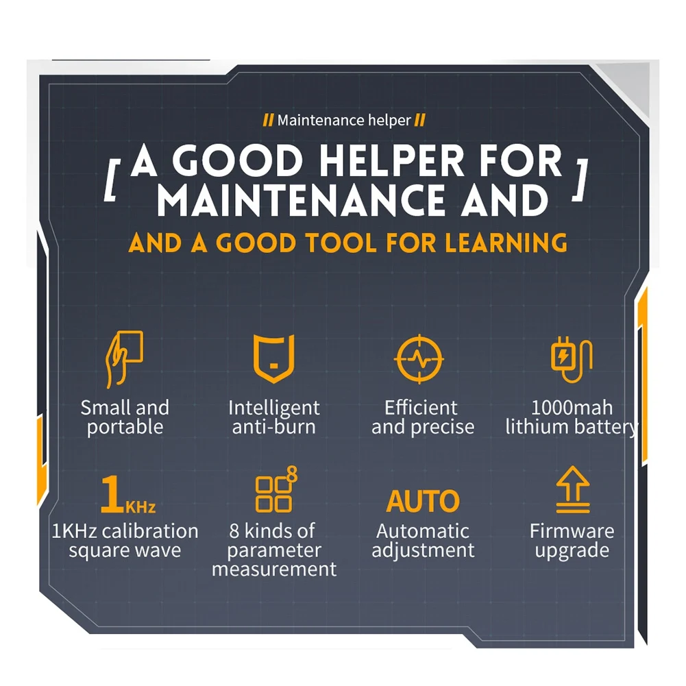 

A99T FNIRSI Oscilloscope DSO 152 Handheld Mini Oscilloscope Portable Digital Oscilloscope for Beginners Teaching and Repairing,A