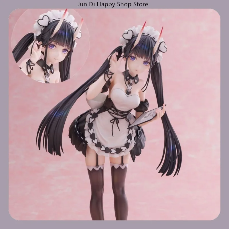 

35cm Azur Lane Bishoujo Noshiro Maid Outfit Anime Figure Model Statue Collection Desktop Decoration Ornament Toys Gifts