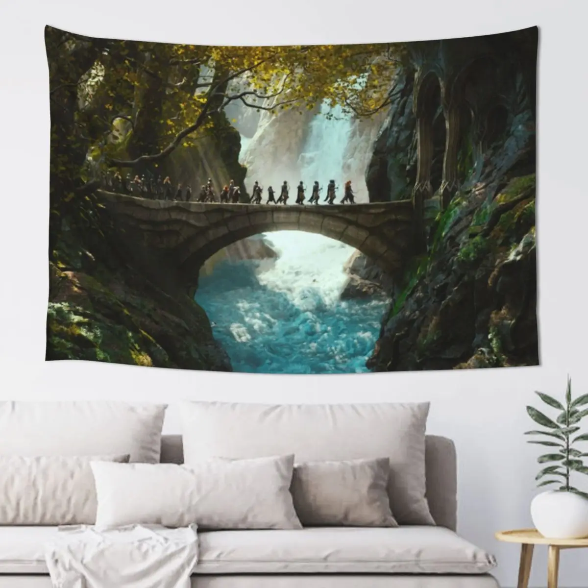 

legend bridge Tapestry On The Wall Wall Deco Bedroom Decoration Decor For Bedroom Tapestry