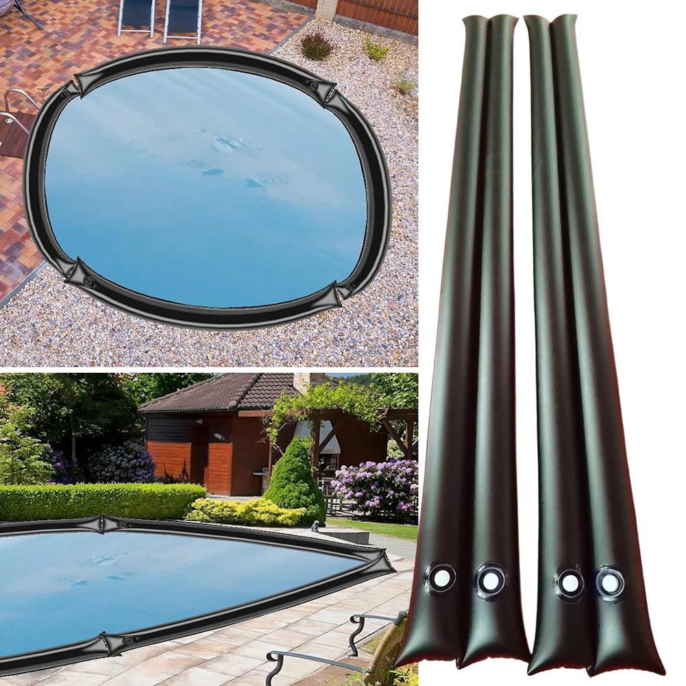 Double Chamber Pool Weights 2 Pack Designed for Winterizing Pools and Providing Strong Hold Against Wind and Weather