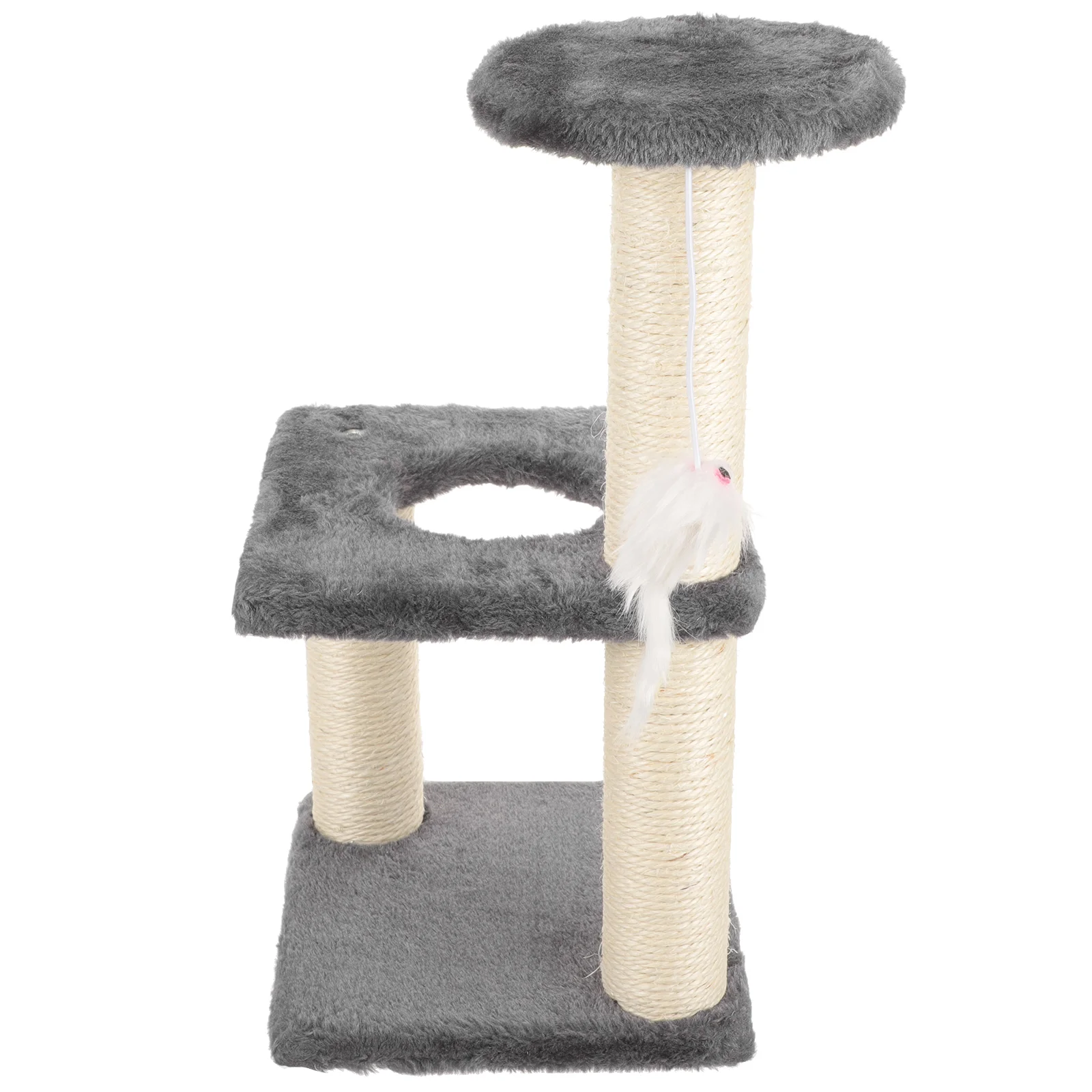 

Cat Climbing Frame Towers Tree Reusable Scratcher Vertical Scratching Post Supplies