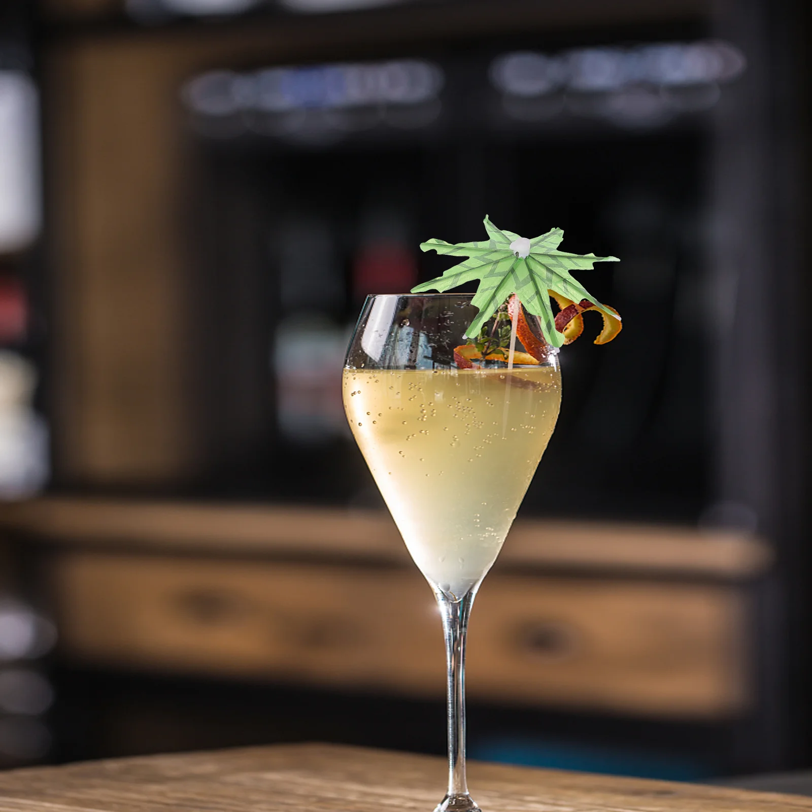 

150 Pcs Cocktail Umbrella Toothpick Cupcake Topper Dessert Picks Parasol Colorful Paper for Drinks Umbrellas