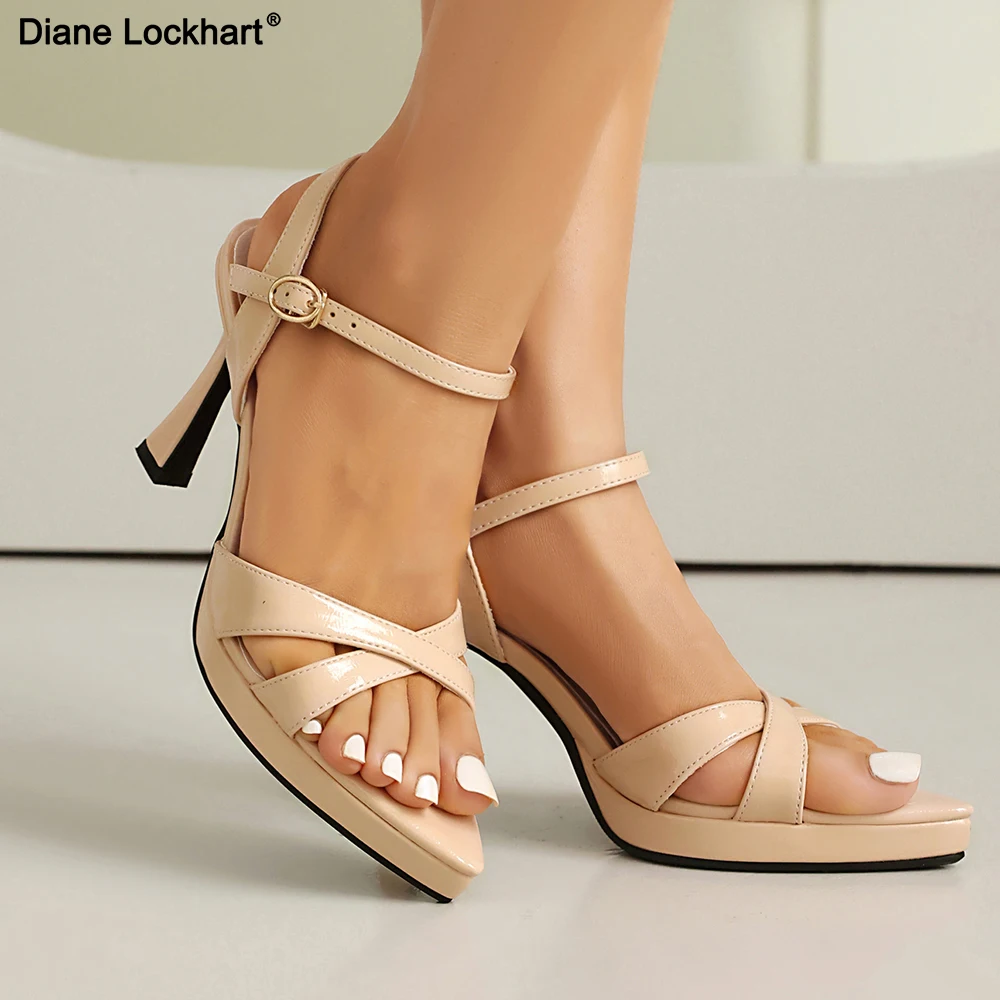 

Nude color Pointed Thin Heel High Heels Women's 2025 Summer New Sandals Sexy Dress Shoes Female Slingbacks Pumps Free Ship