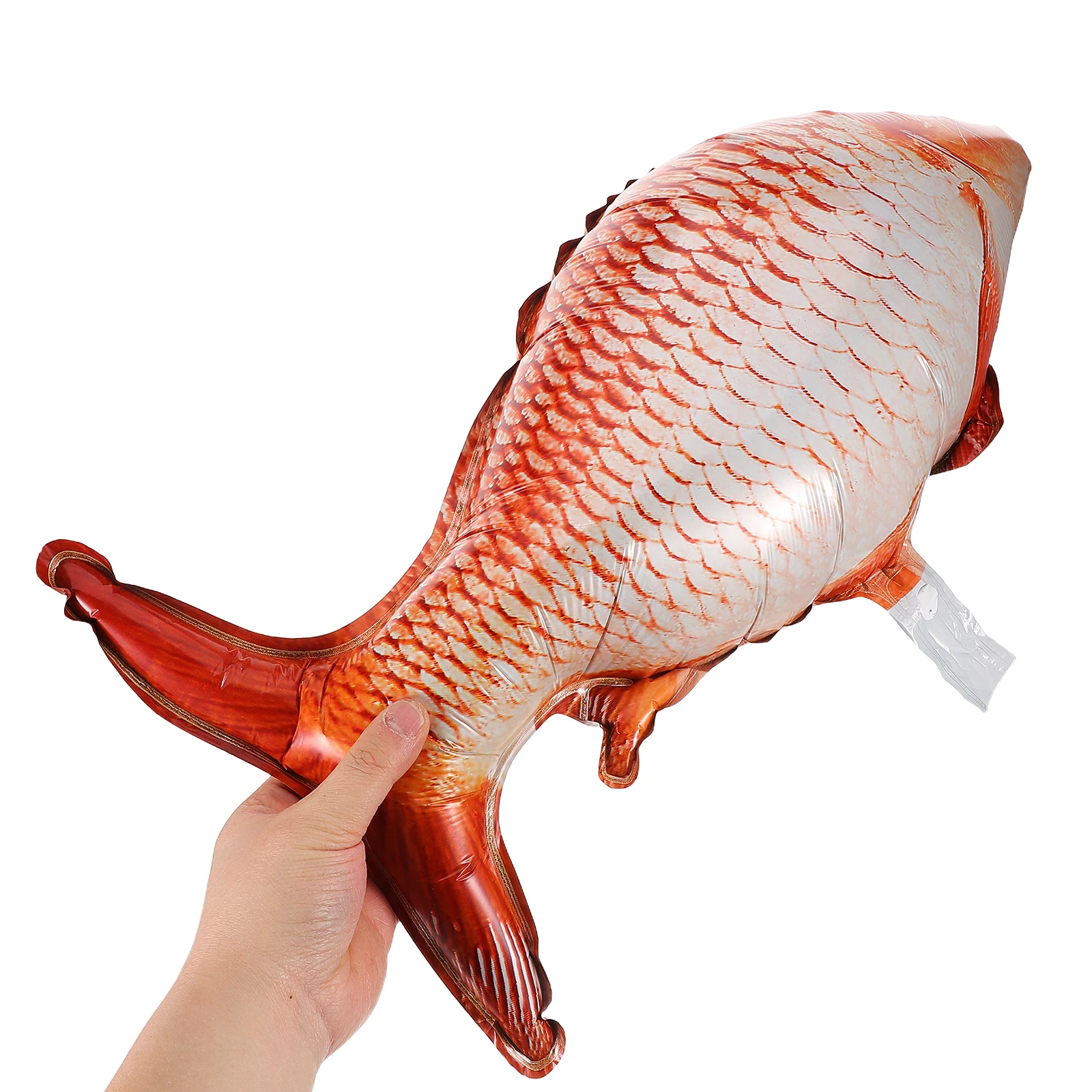 

6Pcs Foil Carp Shaped Balloons Aluminum Foil Cartoon Design Birthday Wedding Party Festival Decorations Carp Balloon
