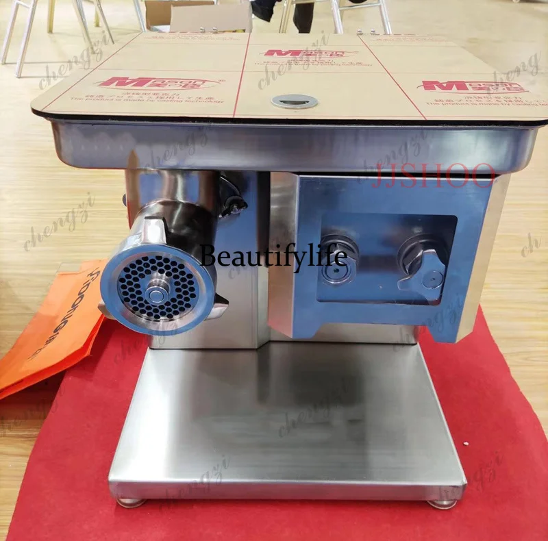 SS81 Electric meat grinder meat slicer Hachoir à viande Coupe-viande Мясорубка Резак для мяса Fleischwolf Fleischschneider - view 3