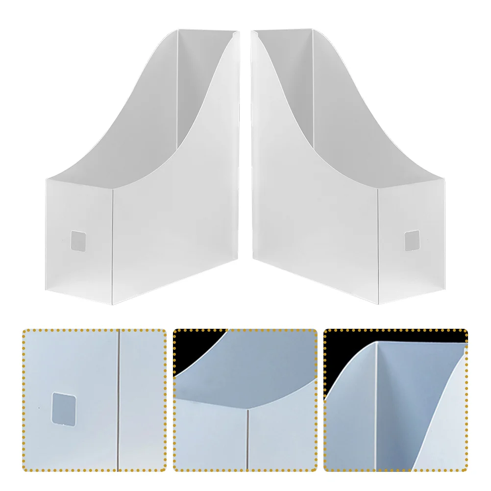 Boîte de Rangement de Fichiers pour Salle d'Irritation, Fournitures de Bureau, Armoire, MELDocument, Organisateurs de Dossier, Étagère T1, 5 Pièces